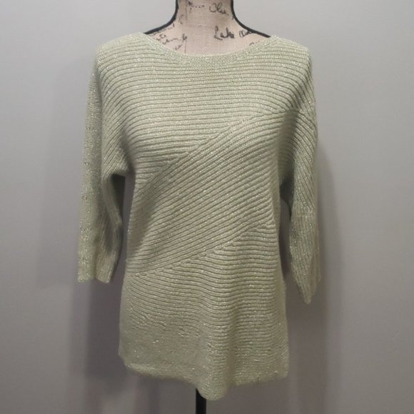 {Chico’s} Shine Detail Shannon Pullover - Picture 3 of 8